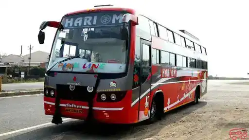 Hari om travels agency Bus-Front Image