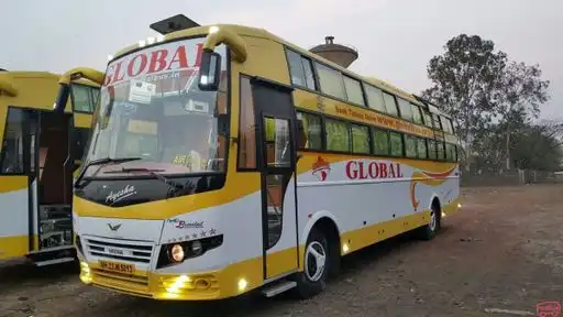 Global   Travels Bus-Front Image