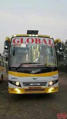 Global   Travels Bus-Front Image