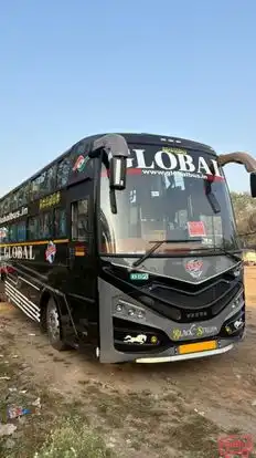 Global   Travels Bus-Front Image