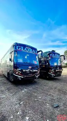 Global   Travels Bus-Front Image