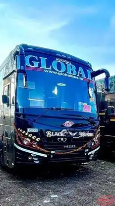 Global   Travels Bus-Front Image