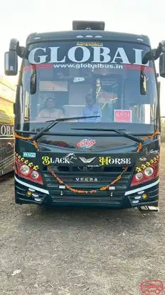 Global   Travels Bus-Front Image