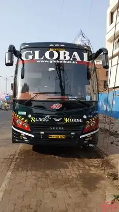 Global   Travels Bus-Front Image