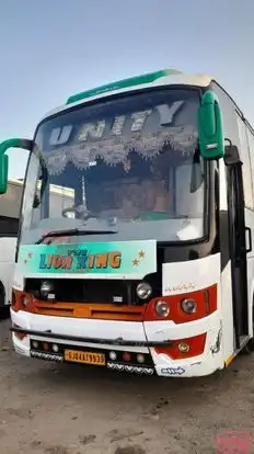 Unity Travels Bus-Front Image