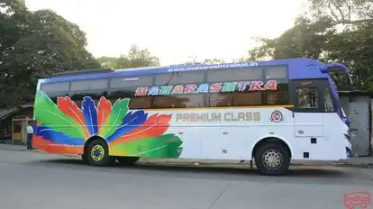 Maharashtra  Travels Bus-Side Image