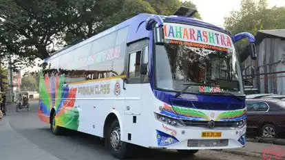 Maharashtra  Travels Bus-Side Image