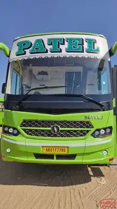 Patel Travels Lufthanza Bus-Front Image