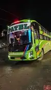 Patel Travels Lufthanza Bus-Front Image