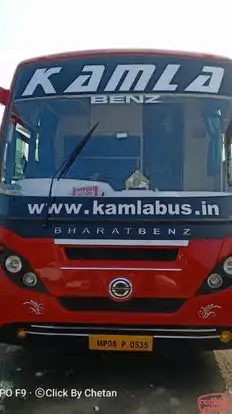 Kamla  Travels Bus-Front Image