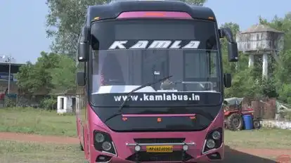 Kamla  Travels Bus-Front Image