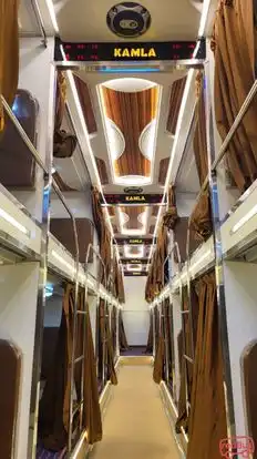 Kamla  Travels Bus-Seats layout Image