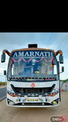 Amarnath travels Bus-Front Image
