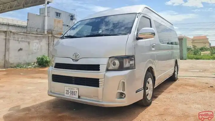 Koh Rong Transport Bus Front Image