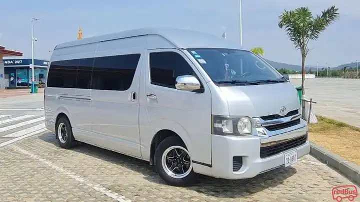 Koh Rong Transport Bus Front Image