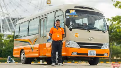 Vireak Buntham Express Bus-Front Image