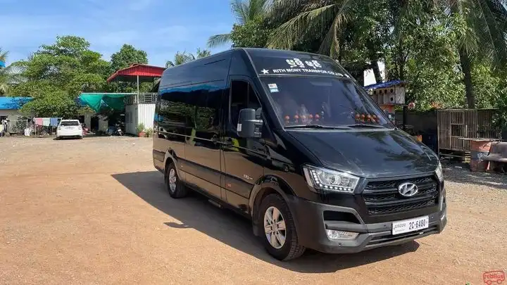 Rith Mony Transport Bus Front Image