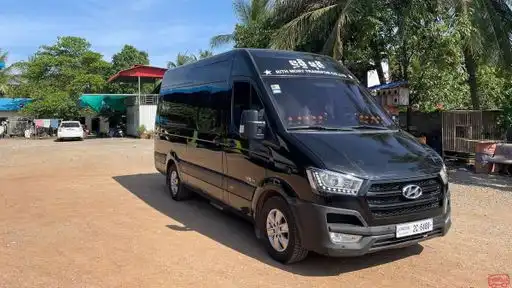 Rith Mony Transport Bus Front Image