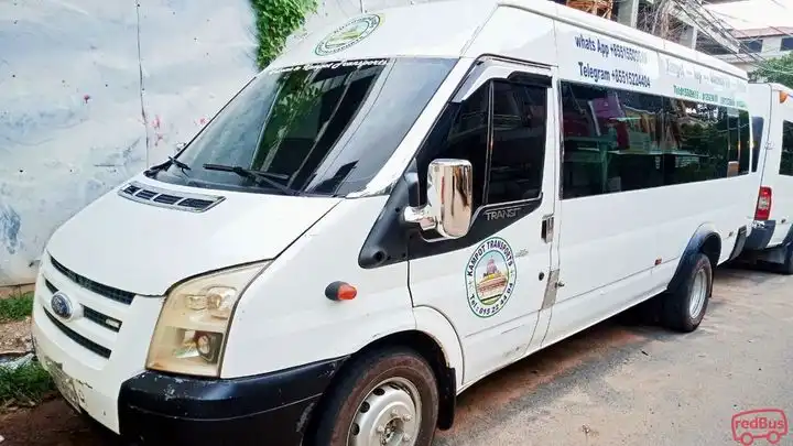 Kampot Transports Bus Front Image