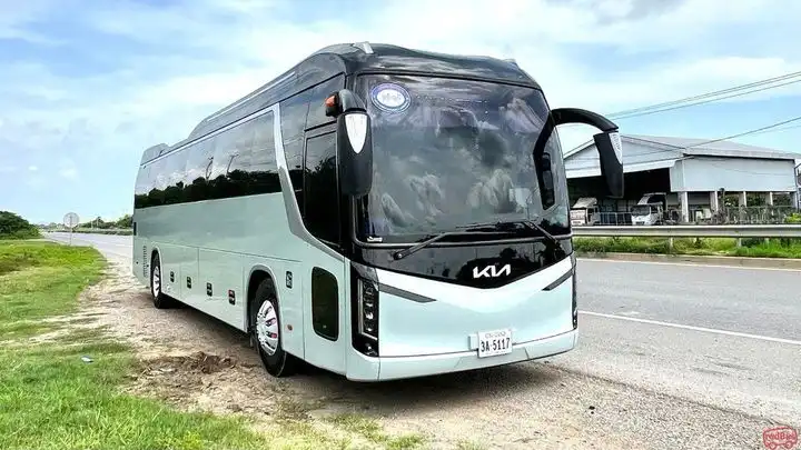 Rith Mony Transport Bus Front Image