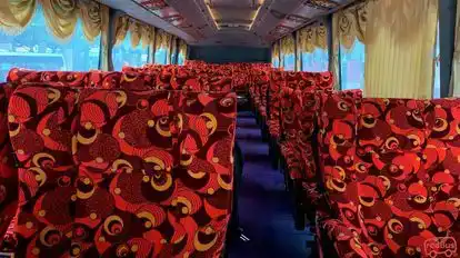 Intercity Coach Bus-Seats layout Image