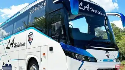 LA Holidays Travel and Tours Sdn Bhd Bus-Front Image