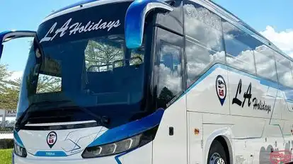 LA Holidays Travel and Tours Sdn Bhd Bus-Front Image