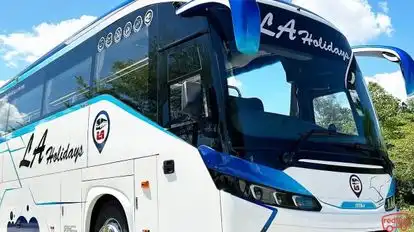 LA Holidays Travel and Tours Sdn Bhd Bus-Front Image