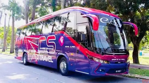 CS Travel and Tours Bus-Front Image