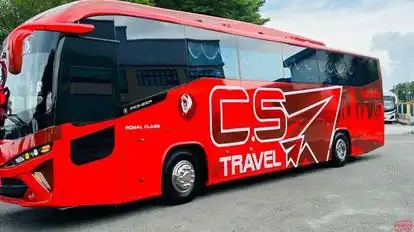 CS Travel and Tours Bus-Front Image
