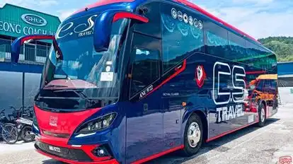 CS Travel and Tours Bus-Front Image