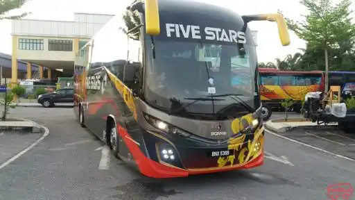 Five Star Tours Bus-Front Image