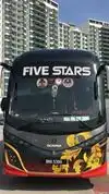 Five Star Tours Bus-Front Image