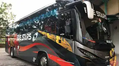 Five Star Tours Bus-Side Image