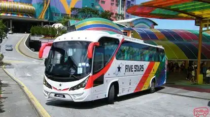 Five Star Tours Bus-Side Image