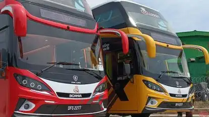 Queen Express Bus-Front Image