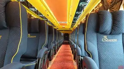 Queen Express Bus-Seats layout Image