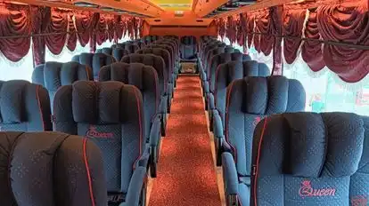 Queen Express Bus-Seats layout Image
