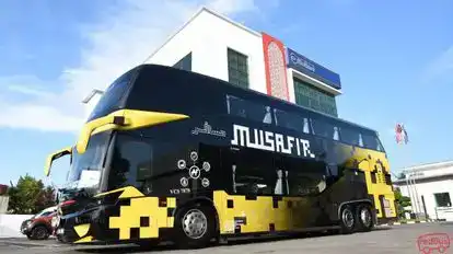 Ekspres Musafir Bus-Front Image