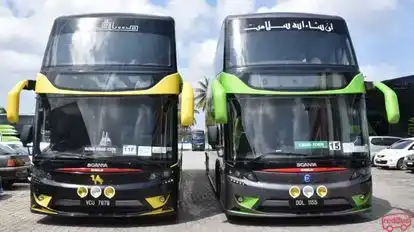 Ekspres Musafir Bus-Front Image