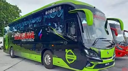 Suasana Holiday Express Bus-Front Image