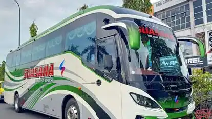 Suasana Holiday Express Bus-Front Image