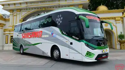 Suasana Holiday Express Bus-Front Image