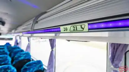 Satria Express Bus-Seats layout Image