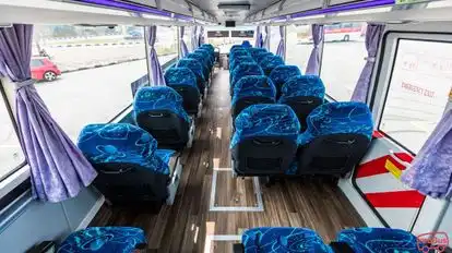 Satria Express Bus-Seats layout Image