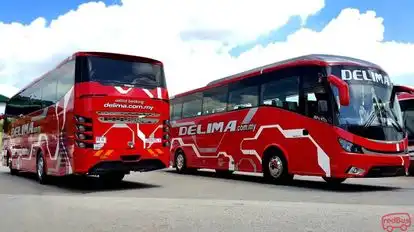 Delima Express Bus-Front Image