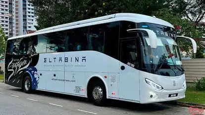 Eltabina Jaya Express Bus-Front Image