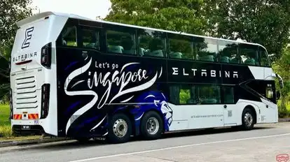 Eltabina Jaya Express Bus-Front Image