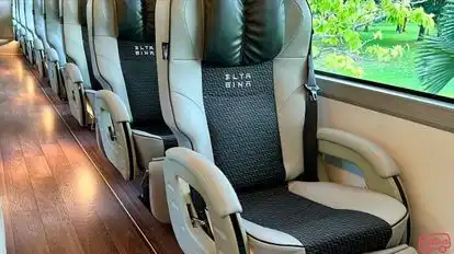Eltabina Jaya Express Bus-Seats layout Image