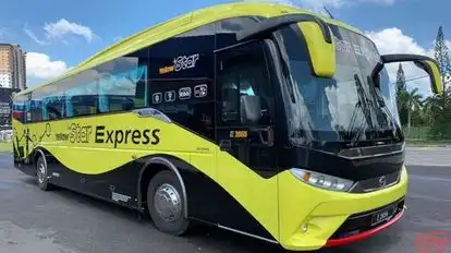 Yellow Star Express Bus-Front Image